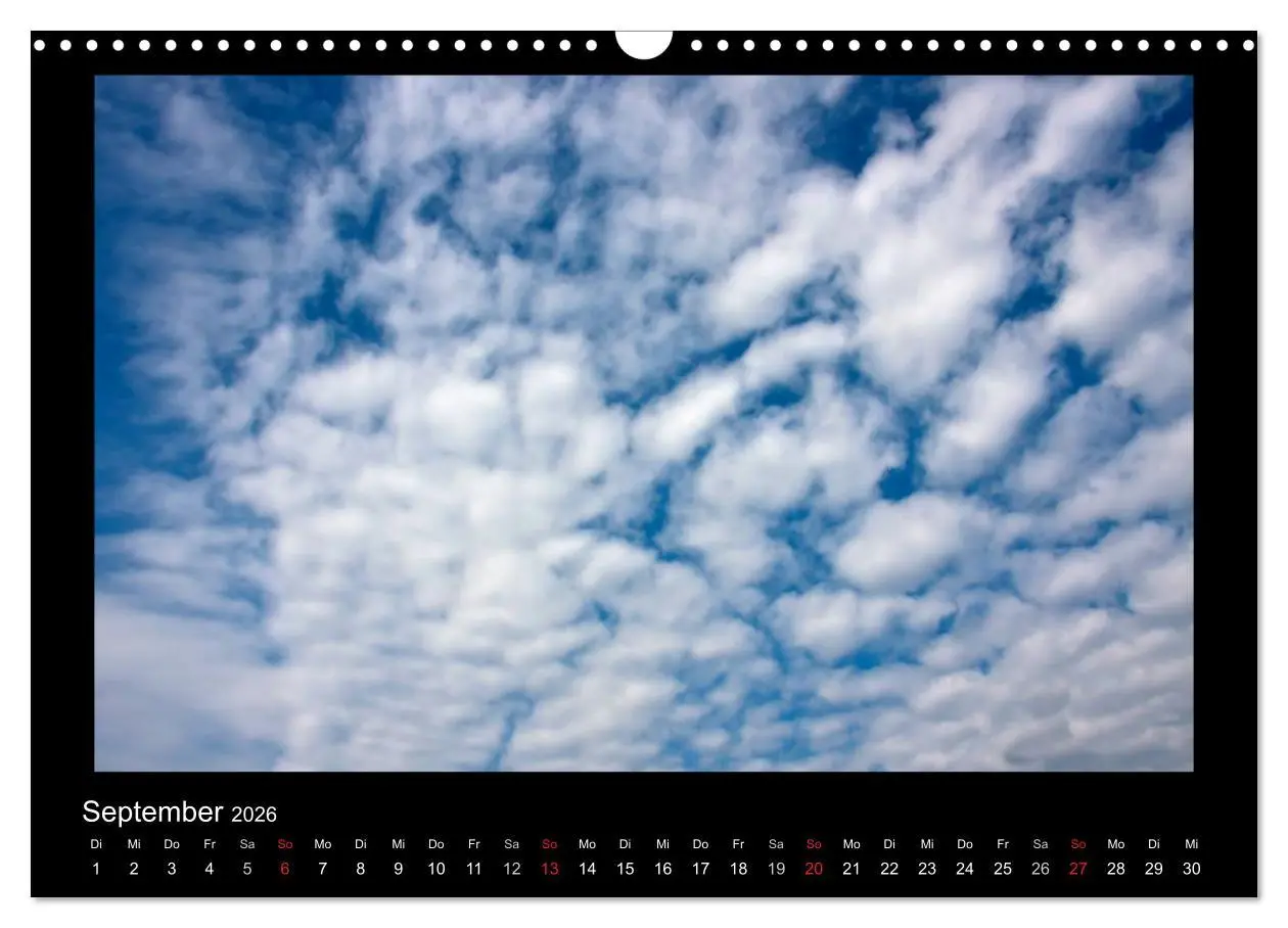 Bild: 9783516226676 | Wolkenbilder (Wandkalender 2026 DIN A3 quer), CALVENDO Monatskalender