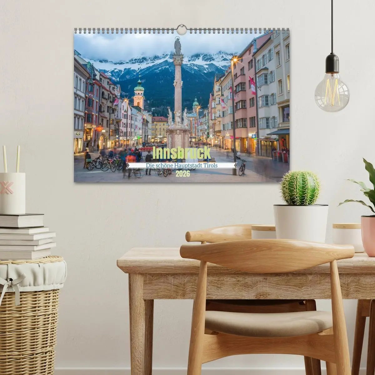 Bild: 9783516606676 | Innsbruck - Die schöne Hauptstadt Tirols (Wandkalender 2026 DIN A3...