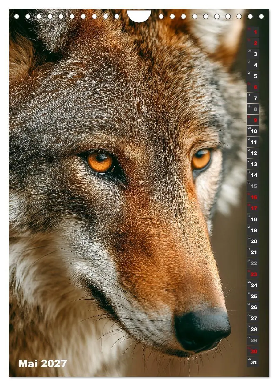 Bild: 9783516916676 | Wölfe aus aller Welt (Wandkalender 2027 DIN A4 hoch), CALVENDO...