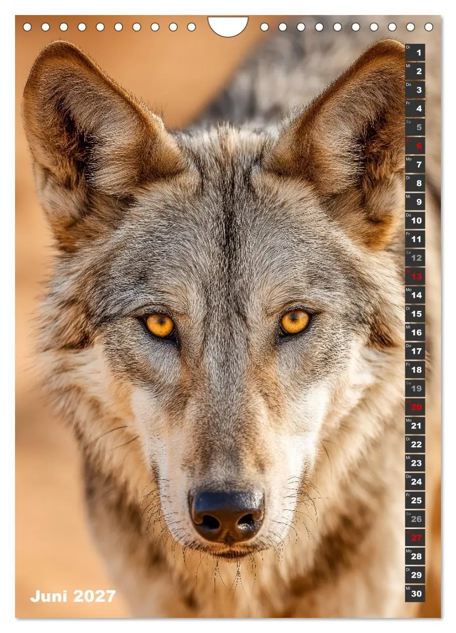 Bild: 9783516916676 | Wölfe aus aller Welt (Wandkalender 2027 DIN A4 hoch), CALVENDO...