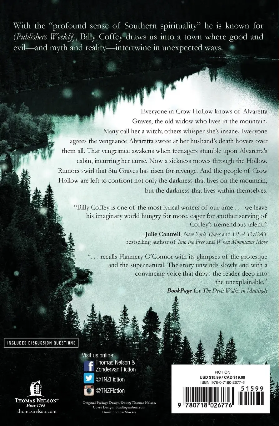 Rückseite: 9780718026776 | The Curse of Crow Hollow | Billy Coffey | Taschenbuch | Englisch