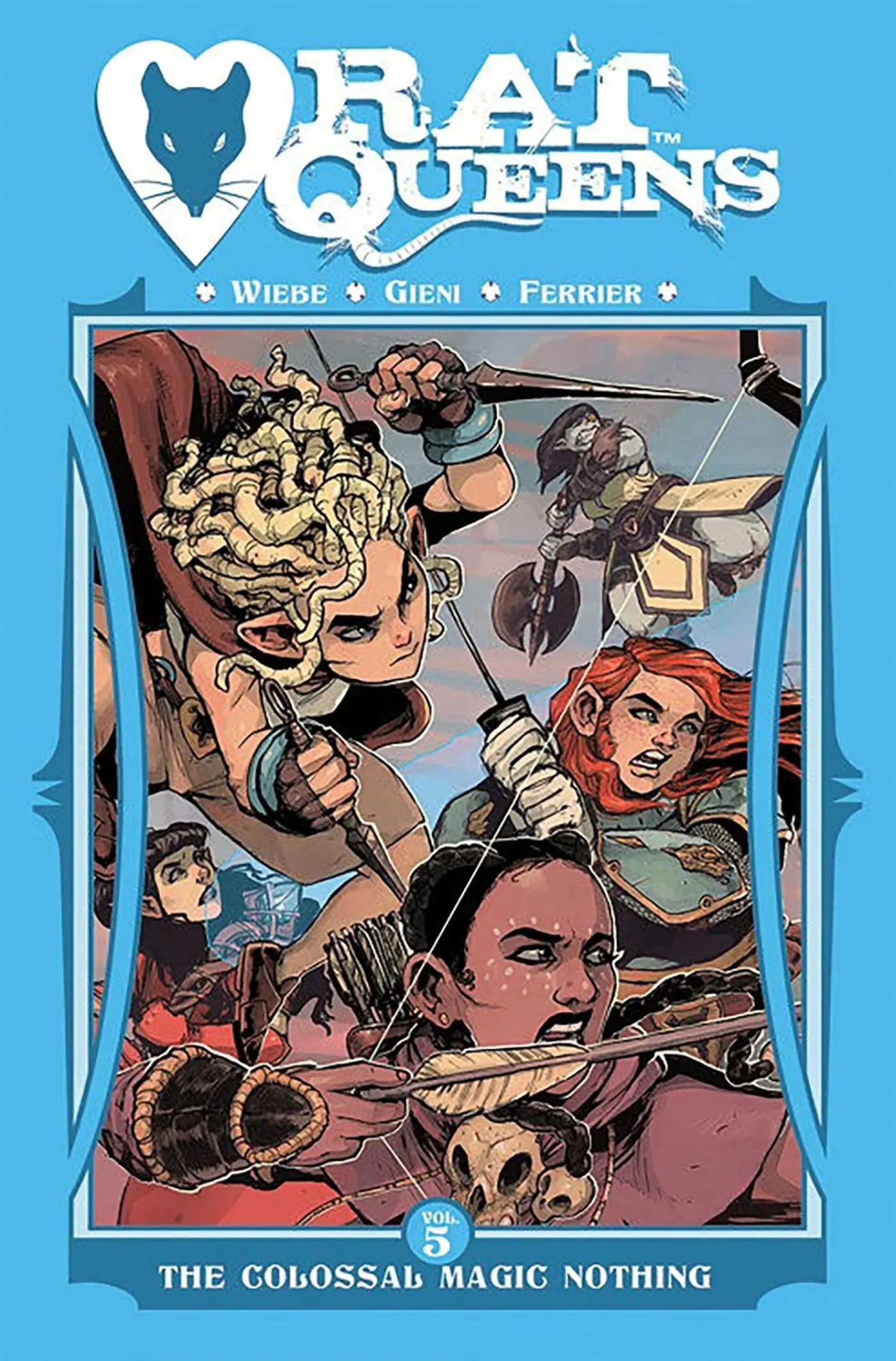 Cover: 9781534306776 | Rat Queens Volume 5: The Colossal Magic Nothing | Kurtis J Wiebe