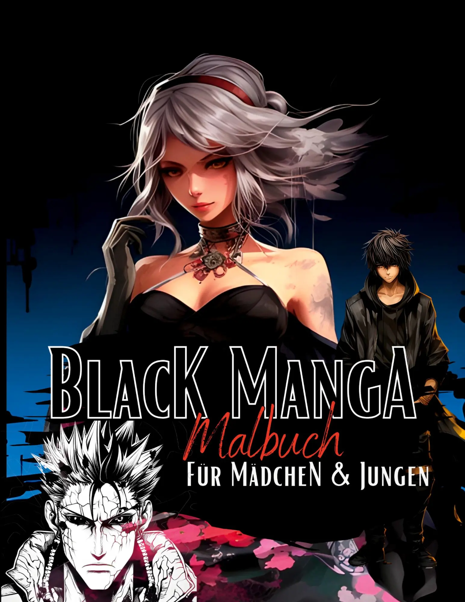 Cover: 9783384006776 | Black Manga Malbuch. | Lucy´s Manga Malbücher | Taschenbuch | 64 S.