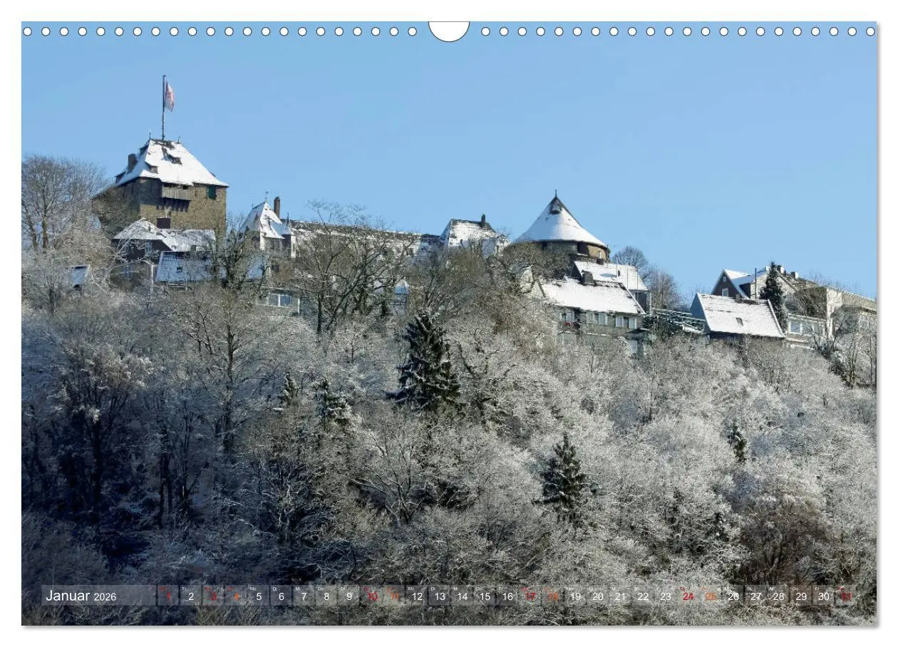Bild: 9783457816776 | Burgen, Schlösser, Herrenhäuser im Bergischen Land (Wandkalender...