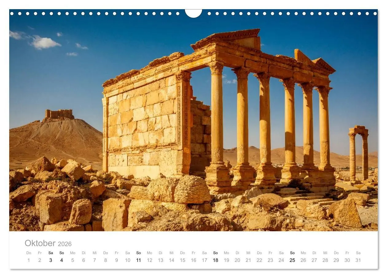 Bild: 9783457986776 | Syrien - Erinnerungen (Wandkalender 2026 DIN A3 quer), CALVENDO...