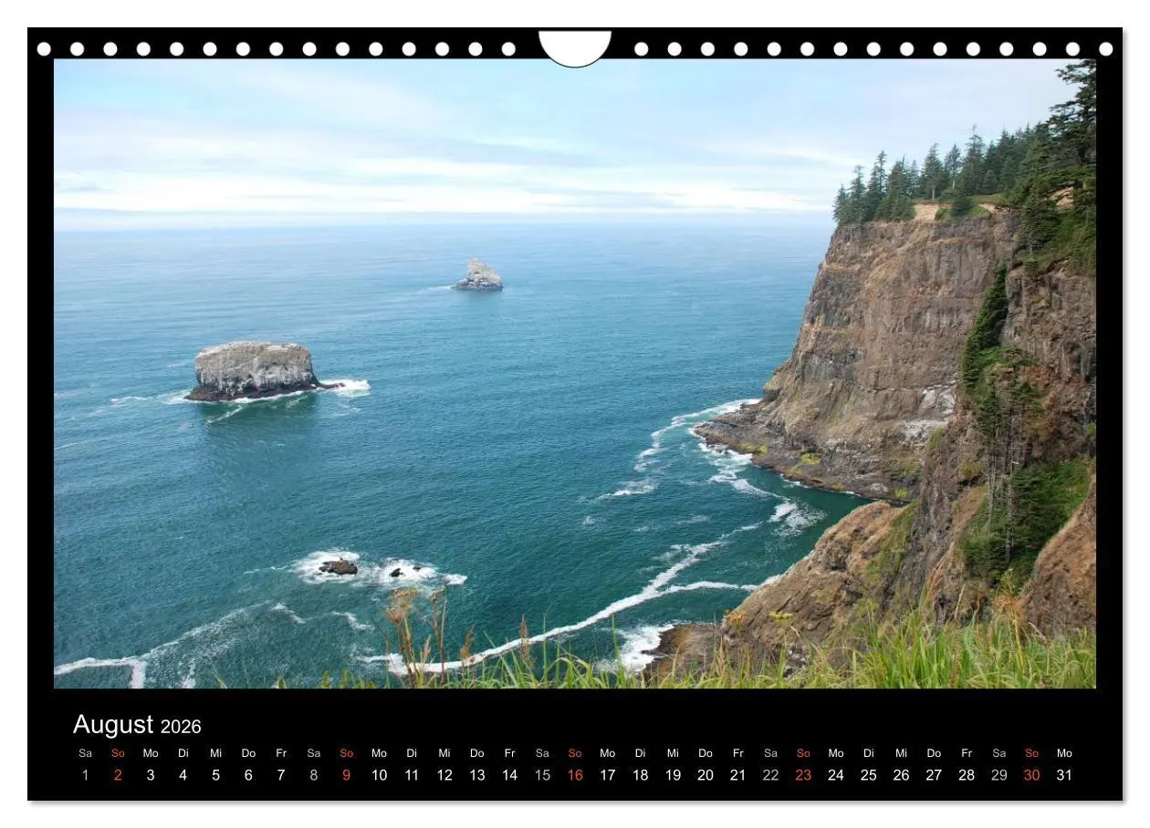 Bild: 9783516146776 | USA - Nordwesten (Wandkalender 2026 DIN A4 quer), CALVENDO...