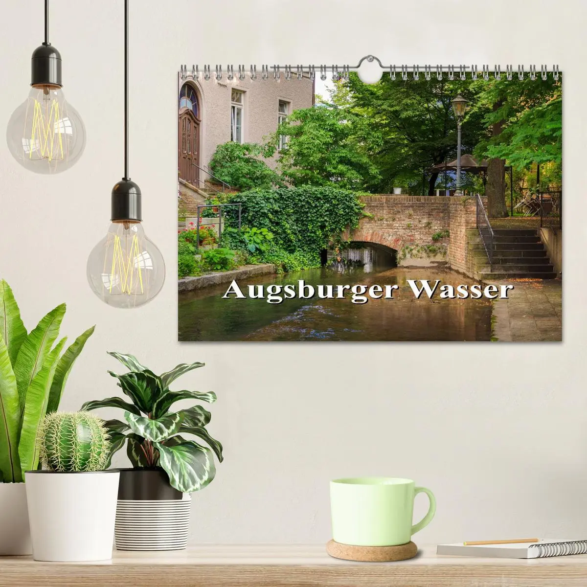 Bild: 9783516216776 | Augsburger Wasser (Wandkalender 2026 DIN A4 quer), CALVENDO...