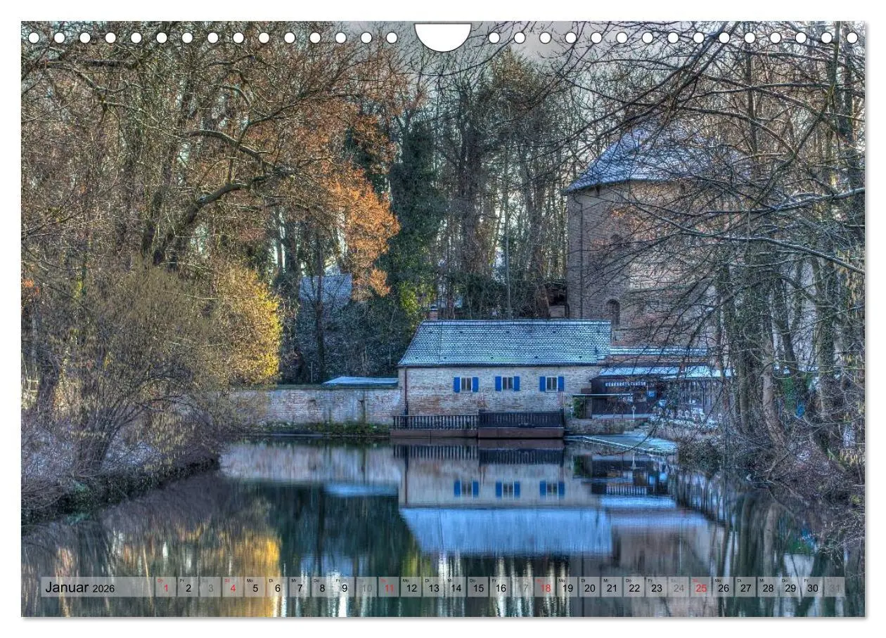 Bild: 9783516216776 | Augsburger Wasser (Wandkalender 2026 DIN A4 quer), CALVENDO...