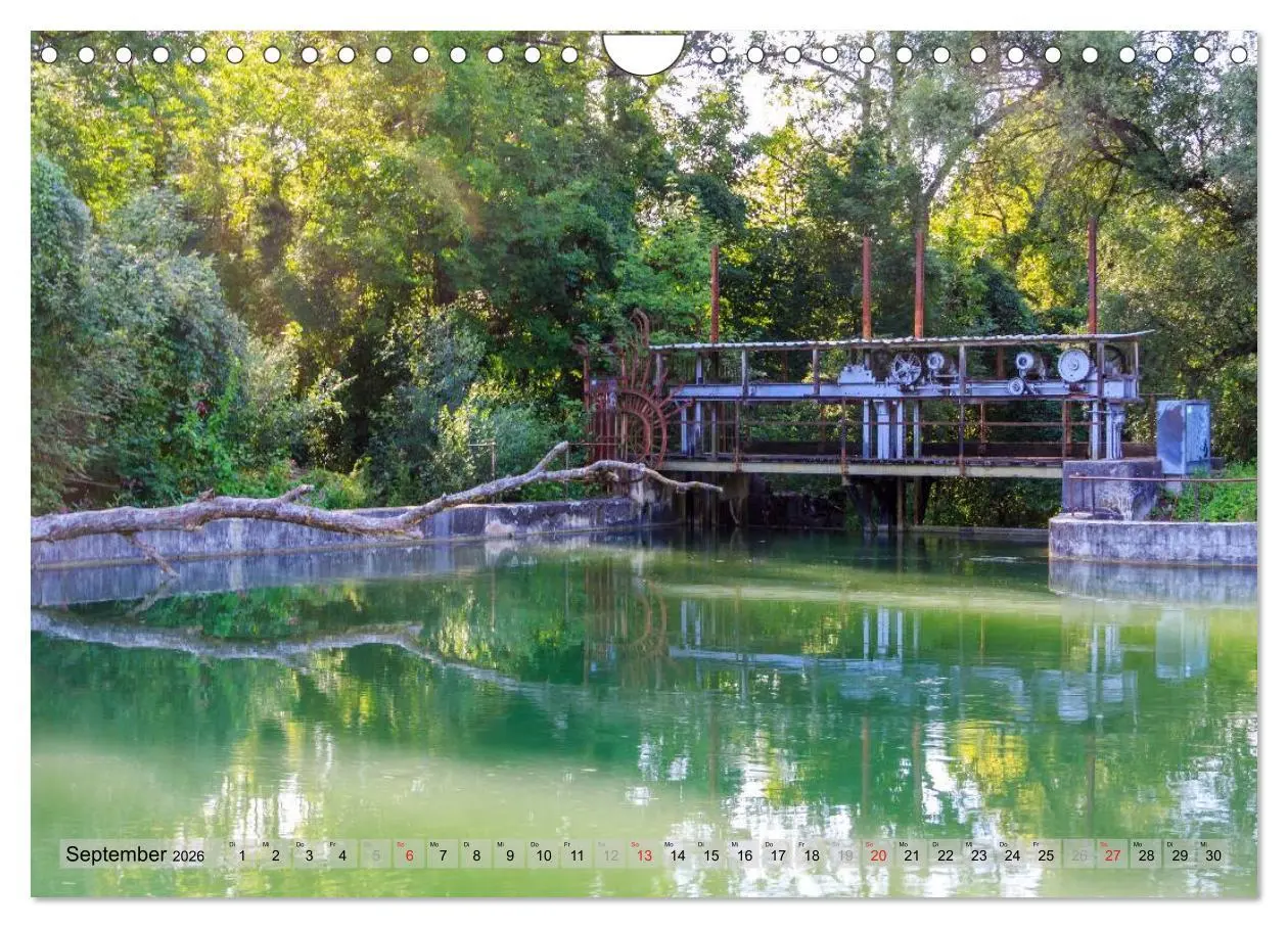 Bild: 9783516216776 | Augsburger Wasser (Wandkalender 2026 DIN A4 quer), CALVENDO...