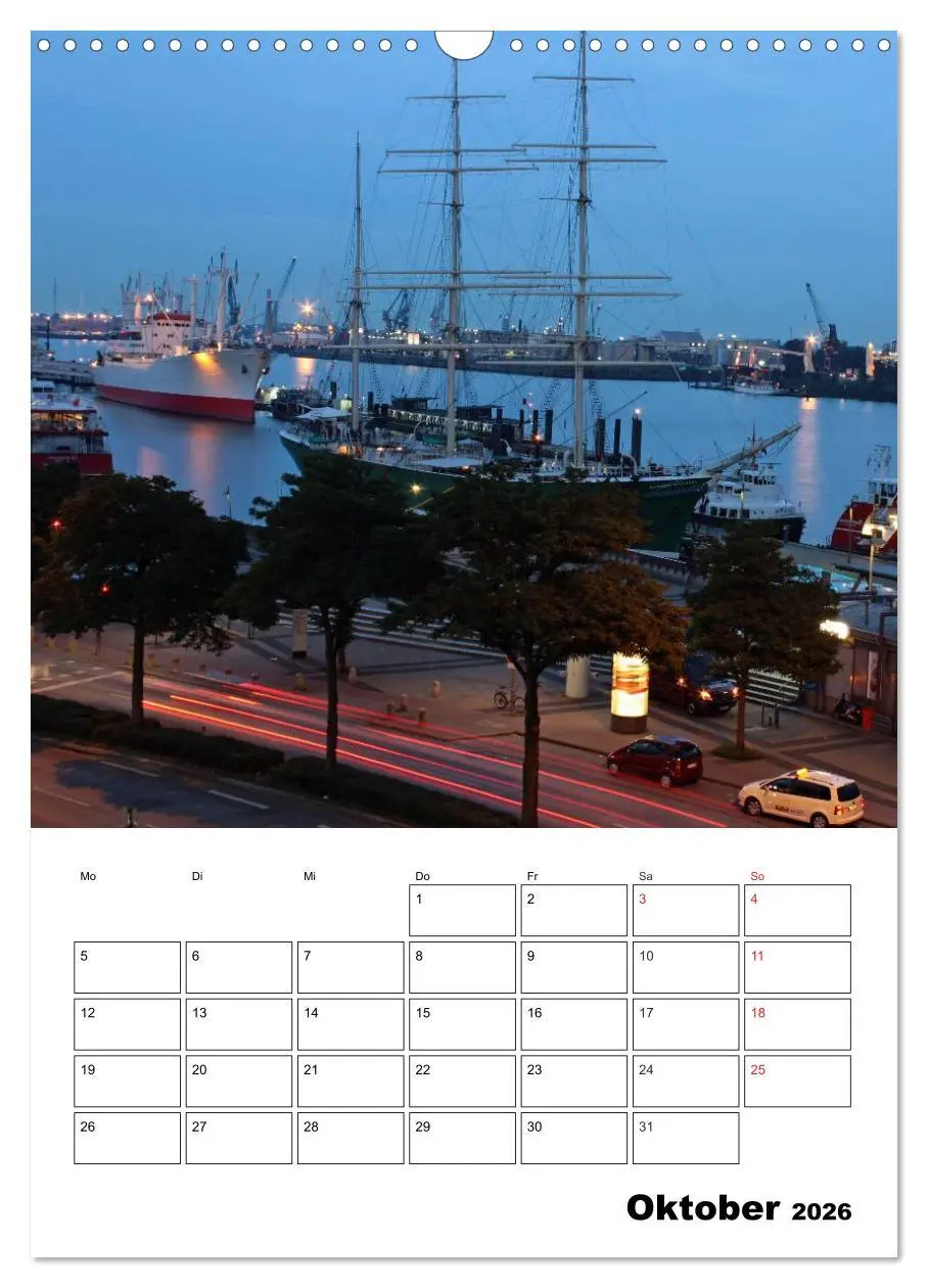 Bild: 9783516456776 | Schönes Hamburg (Wandkalender 2026 DIN A3 hoch), CALVENDO...