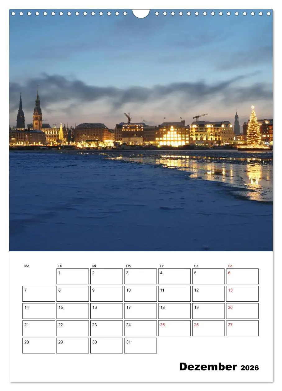 Bild: 9783516456776 | Schönes Hamburg (Wandkalender 2026 DIN A3 hoch), CALVENDO...