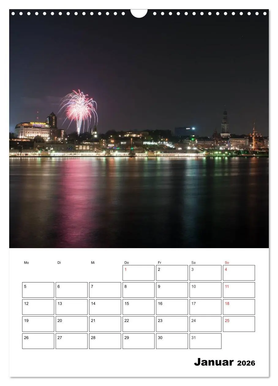Bild: 9783516456776 | Schönes Hamburg (Wandkalender 2026 DIN A3 hoch), CALVENDO...