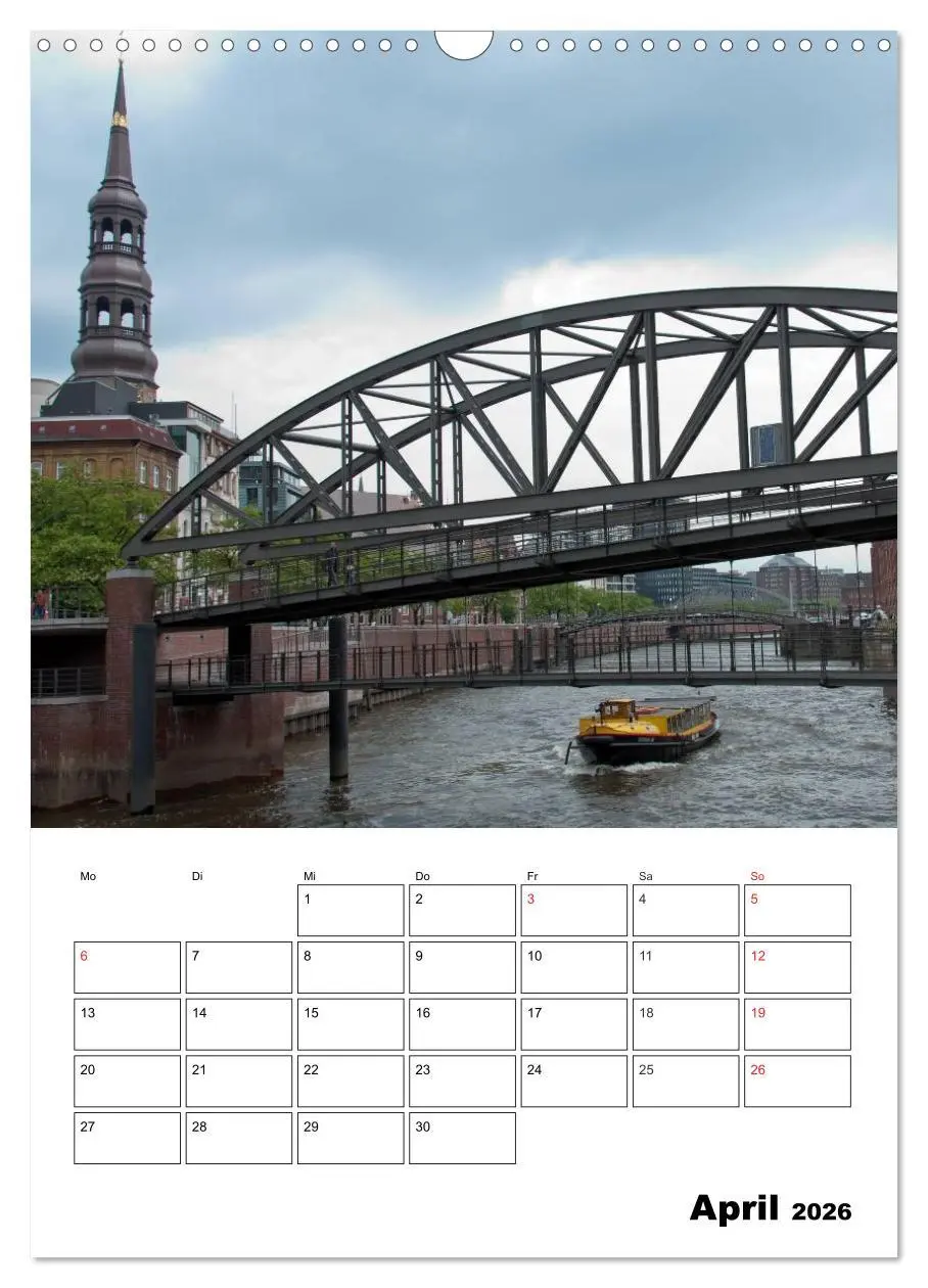 Bild: 9783516456776 | Schönes Hamburg (Wandkalender 2026 DIN A3 hoch), CALVENDO...