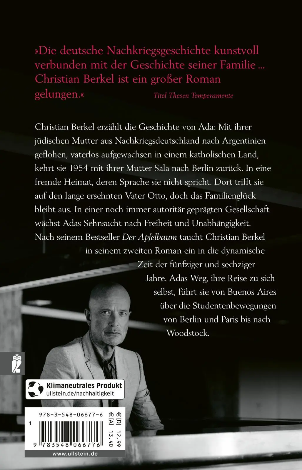 Rückseite: 9783548066776 | Ada | Christian Berkel | Taschenbuch | 400 S. | Deutsch | 2022 Rückseite: 9783548066776 | Ada | Christian Berkel | Taschenbuch | 400 S. | Deutsch | 2022