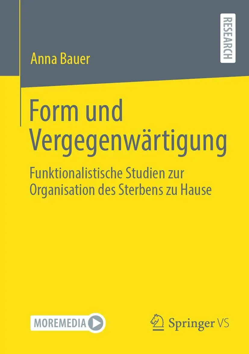 Cover: 9783658406776 | Form und Vergegenwärtigung | Anna Bauer | Taschenbuch | ix | Deutsch