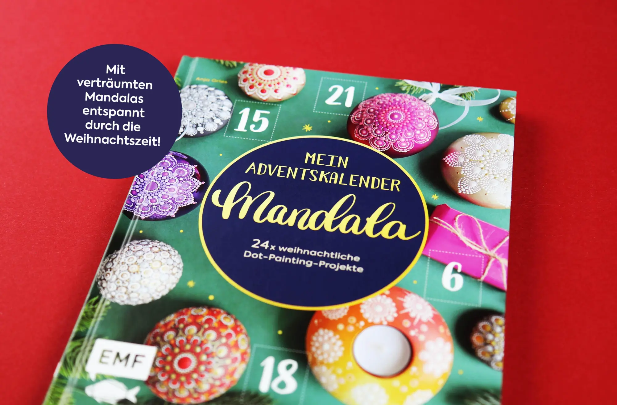 Bild: 9783745906776 | Mein Adventskalender-Buch: Mandala | Anja Gries | Buch | 112 S. | 2021