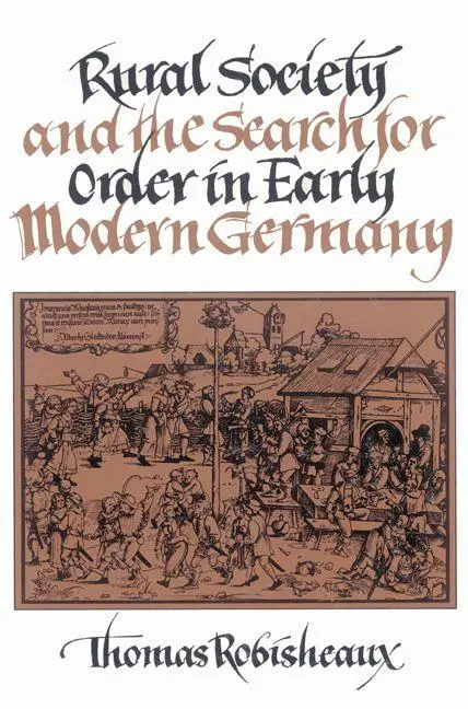 Cover: 9780521526876 | Rural Society and the Search for Order in Early Modern Germany | Buch