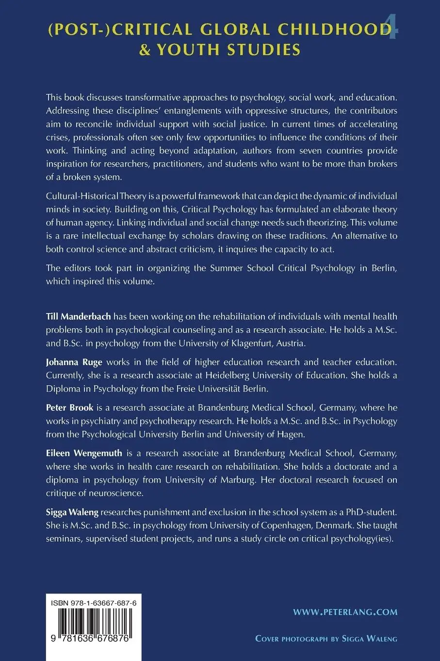 Rückseite: 9781636676876 | Beyond Adaptation | Till Manderbach (u. a.) | Taschenbuch | Kartoniert