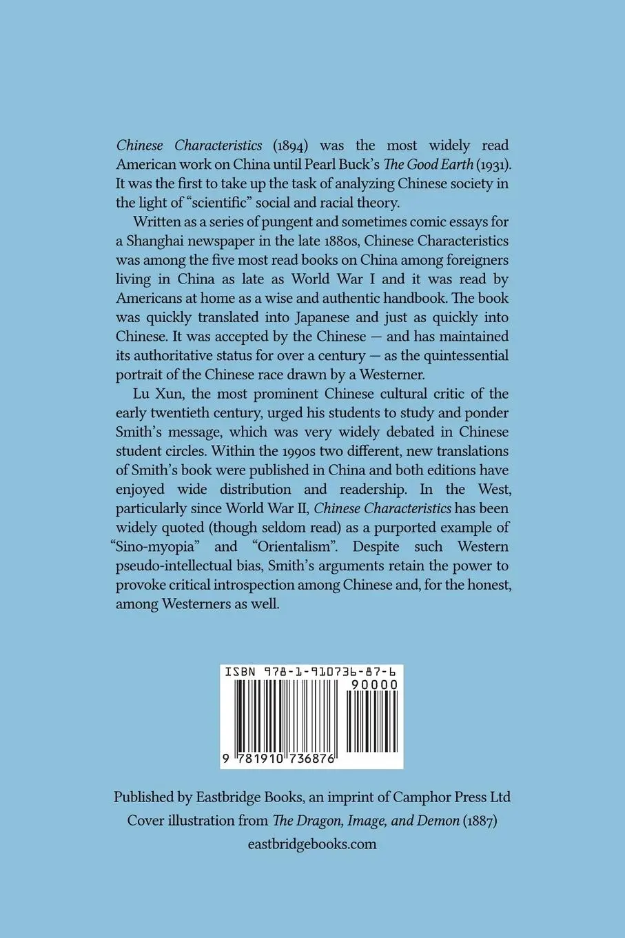 Rückseite: 9781910736876 | Chinese Characteristics | Arthur H. Smith | Taschenbuch | Englisch
