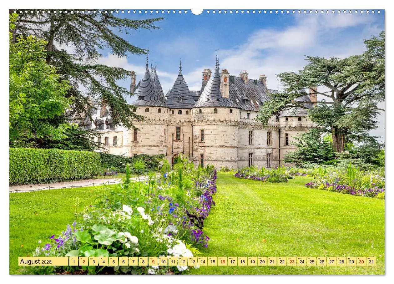 Bild: 9783457286876 | Châteaux. Im Tal der Loire (Wandkalender 2026 DIN A2 quer),...