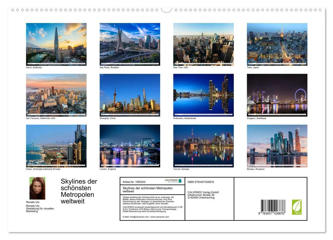 Bild: 9783457426876 | Skylines der schönsten Metropolen weltweit (hochwertiger Premium...