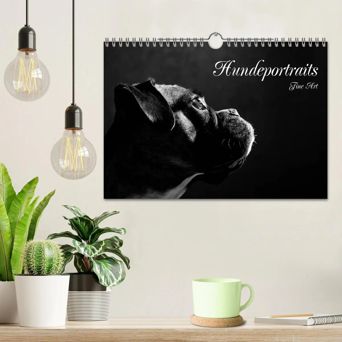 Bild: 9783457896976 | Hundeportraits Fine Art (Wandkalender 2026 DIN A4 quer), CALVENDO...