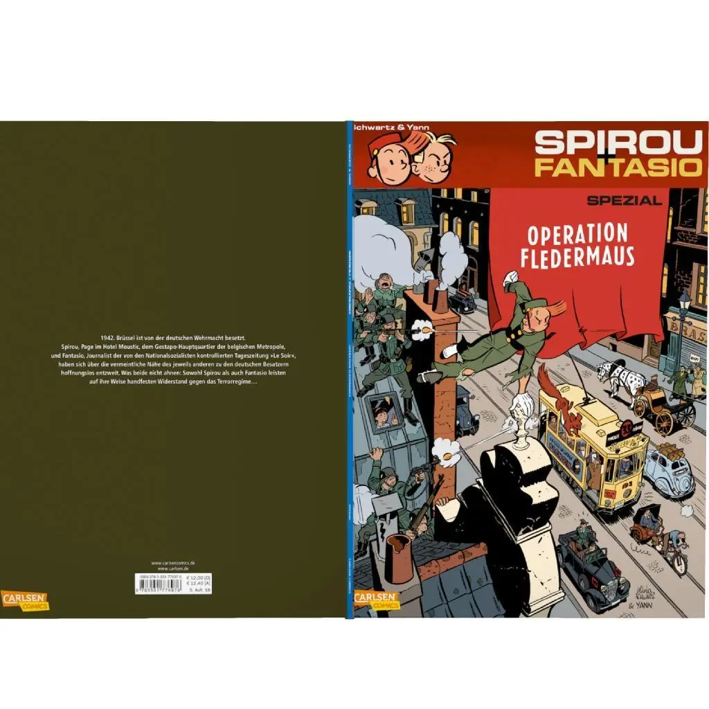 Bild: 9783551776976 | Spirou und Fantasio Spezial 09. Operation Fledermaus | Yann | Buch