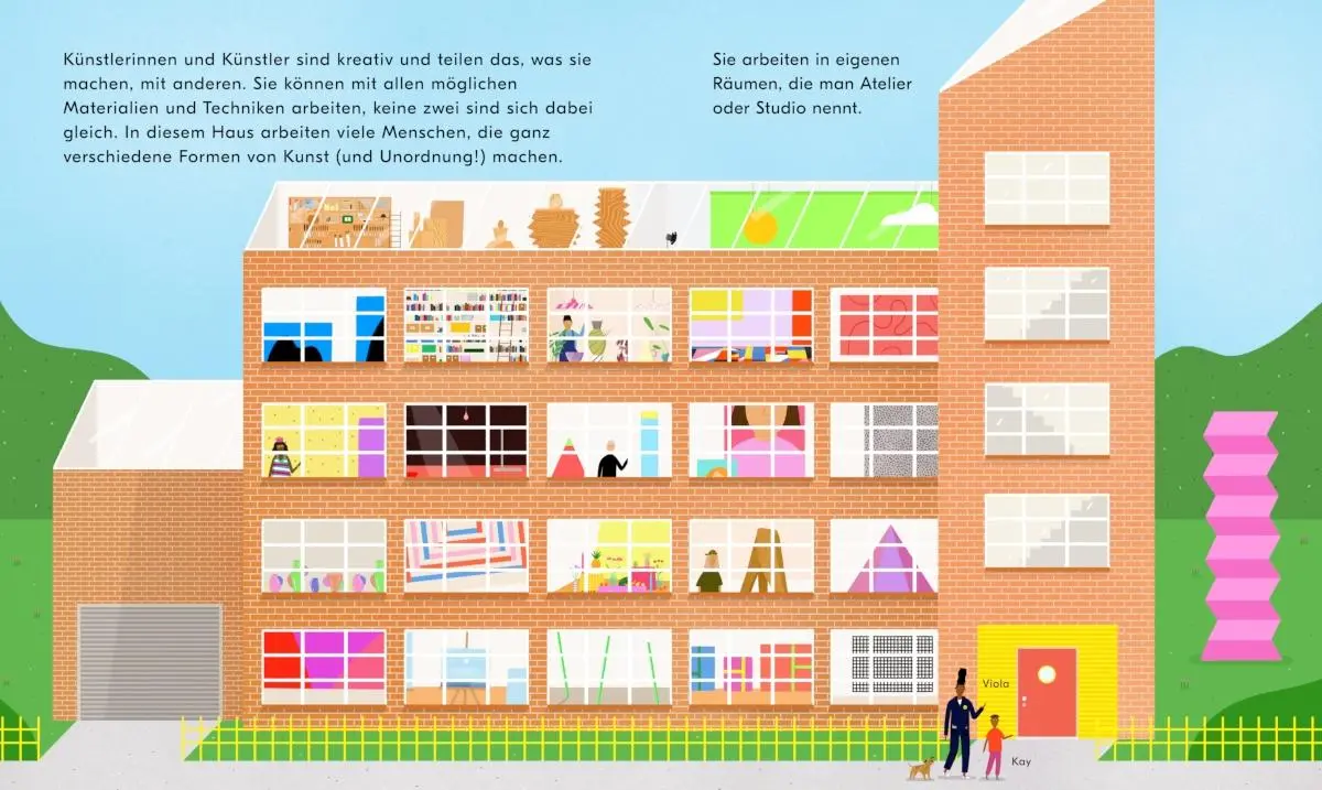 Bild: 9783775756976 | Wie Kunst gemacht wird - Ein Kinderbuch über Künstler, Ateliers &amp;...