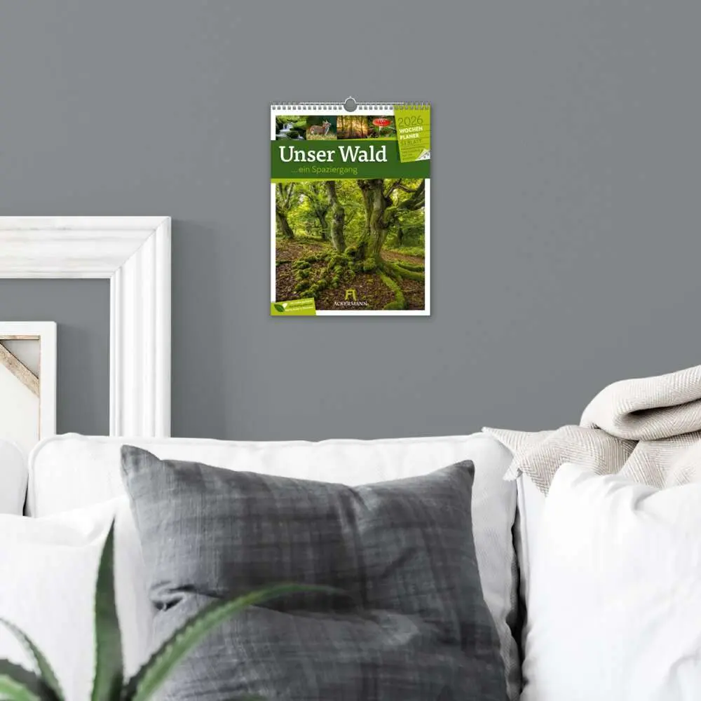 Bild: 9783838426976 | Unser Wald Wochenplaner Kalender 2026 | Ackermann Kunstverlag GmbH