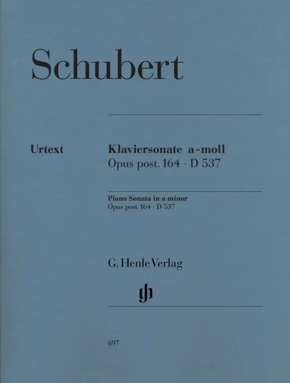 Cover: 9790201806976 | Franz Schubert - Klaviersonate a-moll op. post. 164 D 537 | Paul Mies
