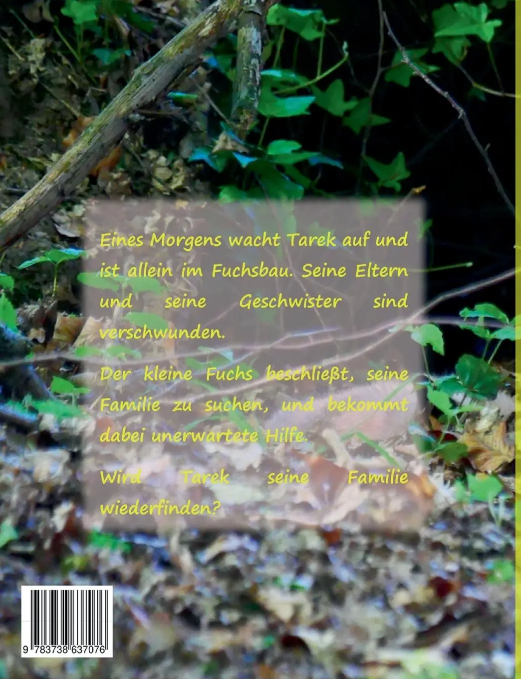 Rückseite: 9783738637076 | Wo ist Tarek? | Tarek, der kleine Fuchs | Hans-Josef Hungenberg | Buch