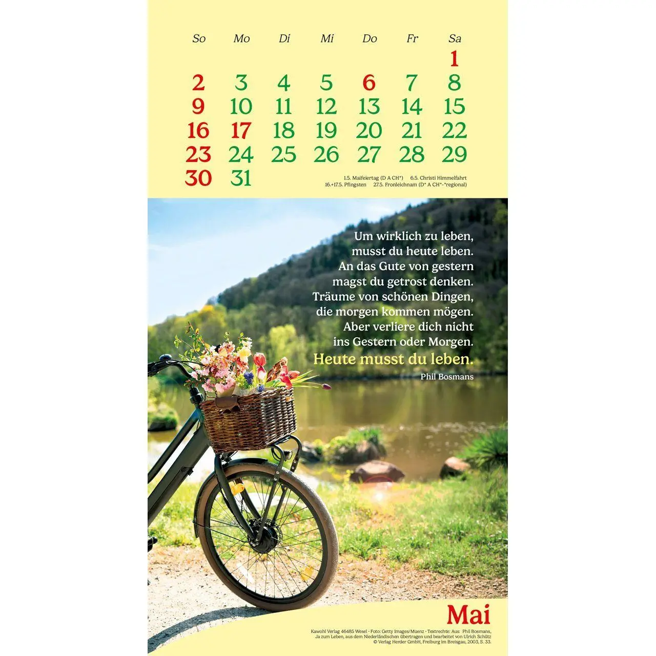 Bild: 9783754857076 | Vitamine fürs Herz 2027 | Phil-Bosmans-Kalender | Phil Bosmans | 14 S.