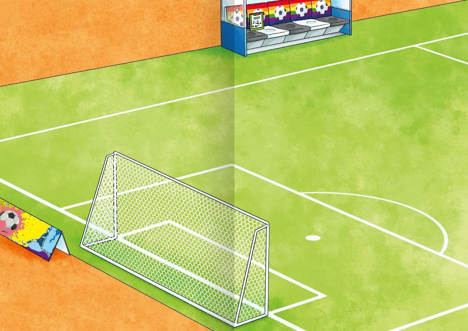 Bild: 9783845867076 | Das Metallic-Stickerbuch - Fußball | Über 300 Metallic-Sticker | Buch