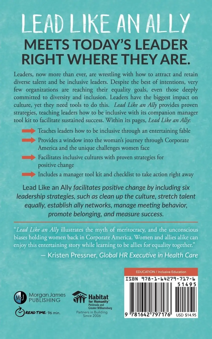 Rückseite: 9781642797176 | Lead Like an Ally | Julie Kratz | Taschenbuch | Englisch | 2020