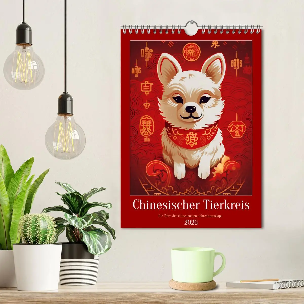 Bild: 9783516317176 | Chinesischer Tierkreis (Wandkalender 2026 DIN A4 hoch), CALVENDO...