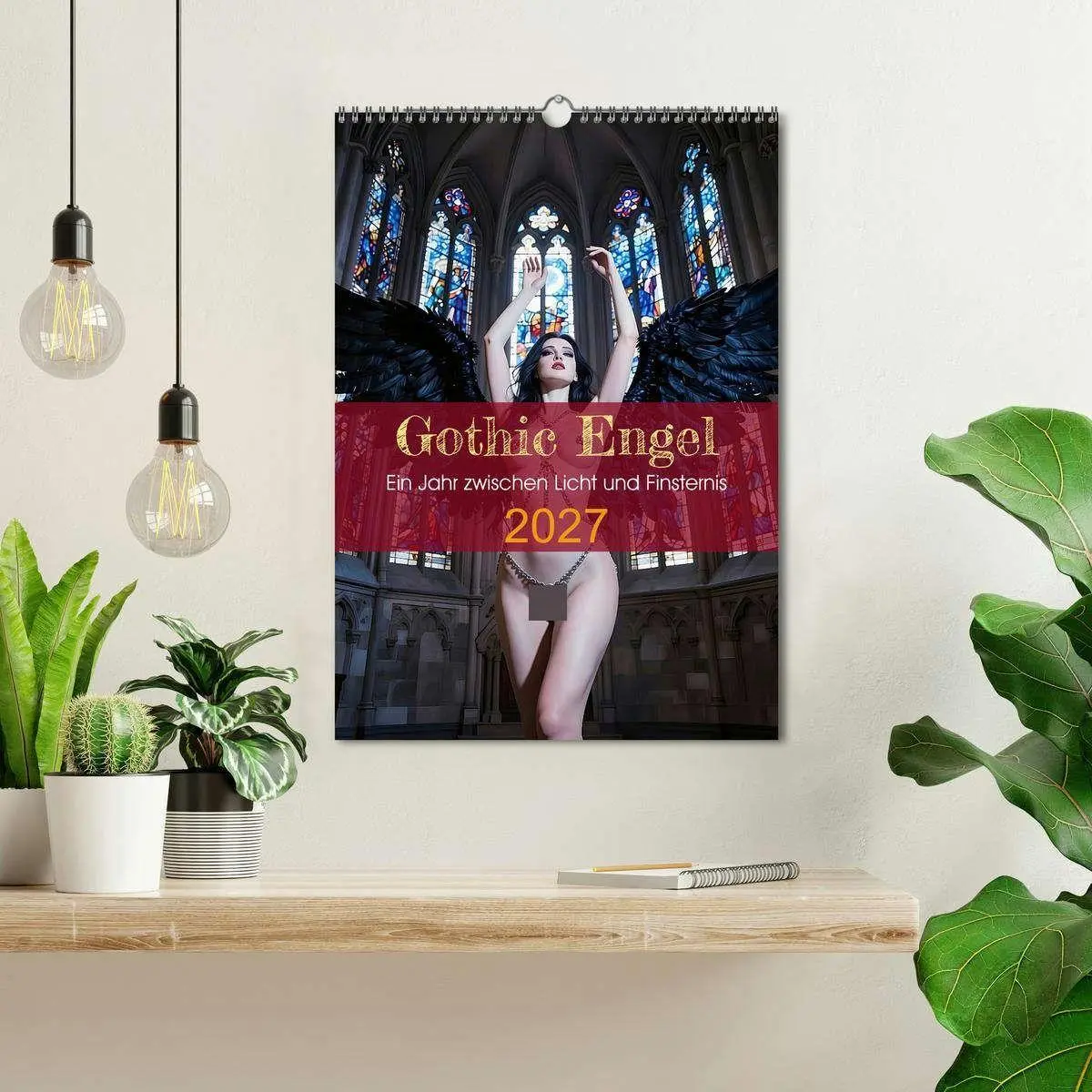 Bild: 9783516797176 | Gothic Engel (Wandkalender 2027 DIN A3 hoch), CALVENDO Monatskalender