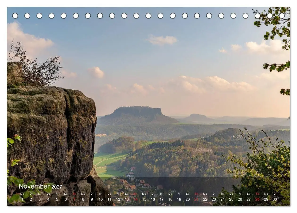 Bild: 9783569717176 | Elbsandsteingebirge - Rund um die Bastei (Tischkalender 2027 DIN A5...