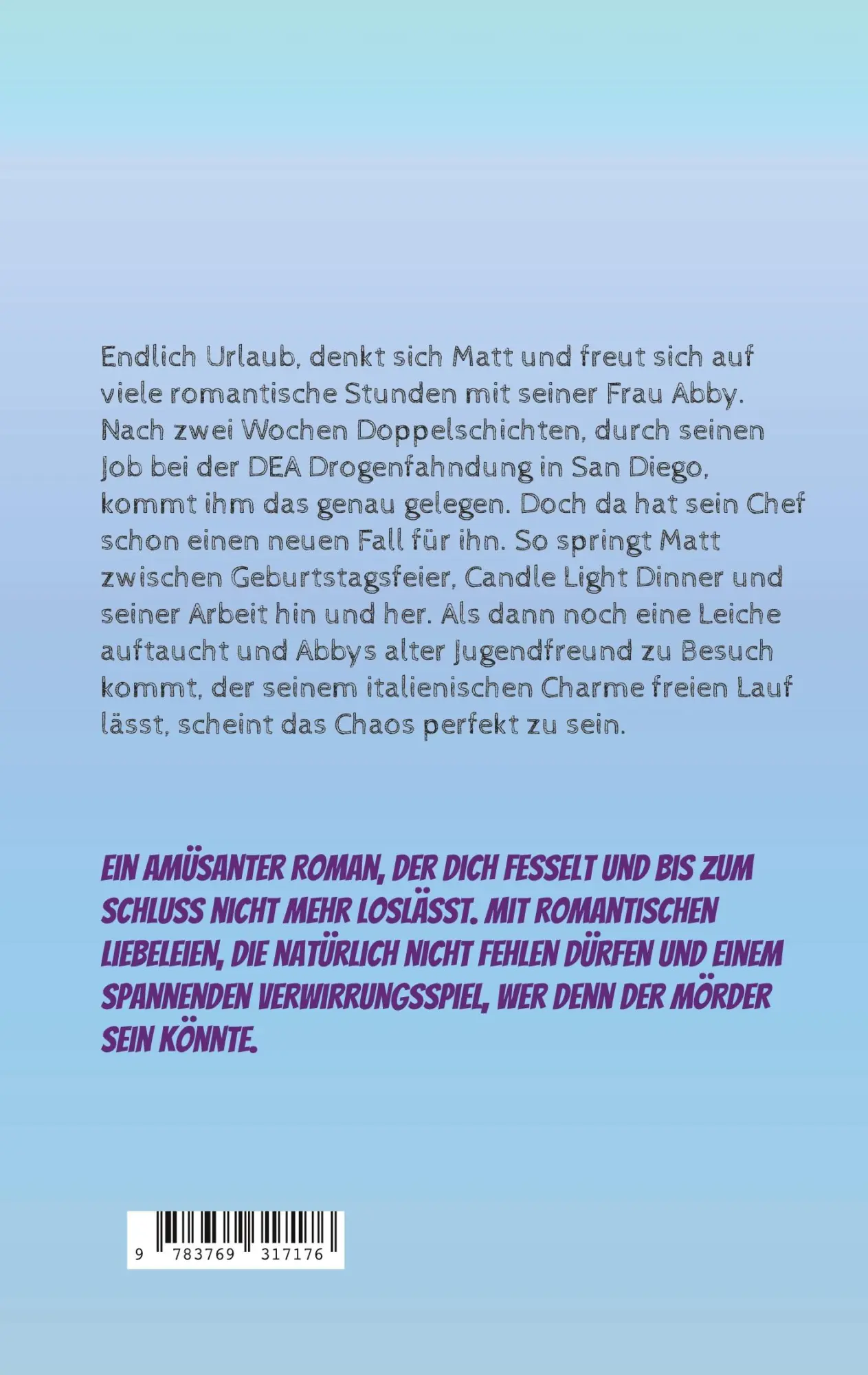 Rückseite: 9783769317176 | Liebe, Mord und andere Schwierigkeiten | Bianca Davis | Taschenbuch