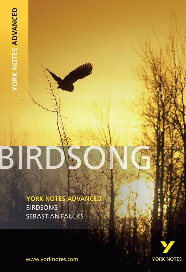 Cover: 9781408217276 | Birdsong (York Notes Advanced) English Literature Study Guide - for...