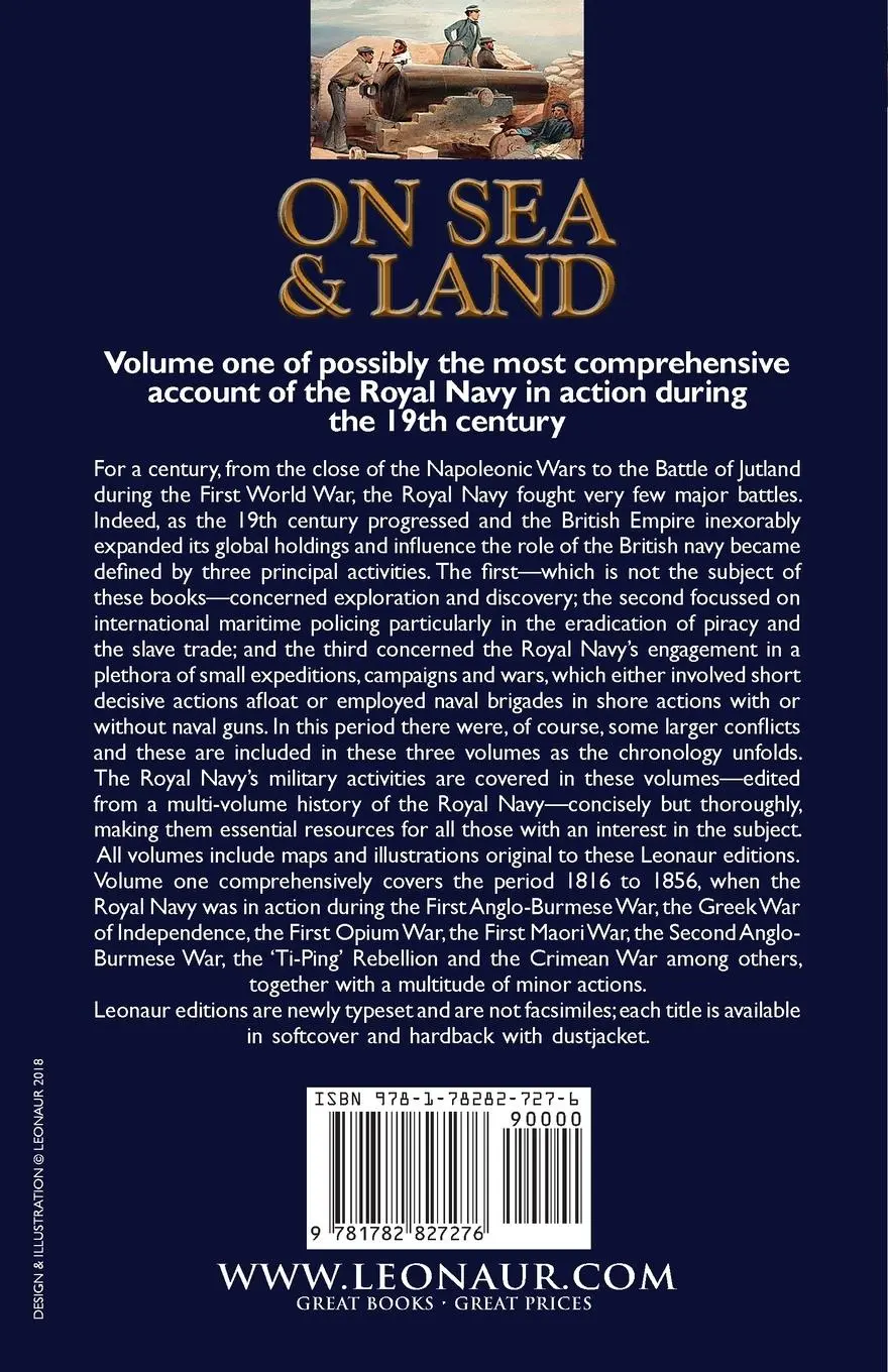 Rückseite: 9781782827276 | On Sea &amp; Land | William Laird Clowes | Taschenbuch | Englisch | 2018