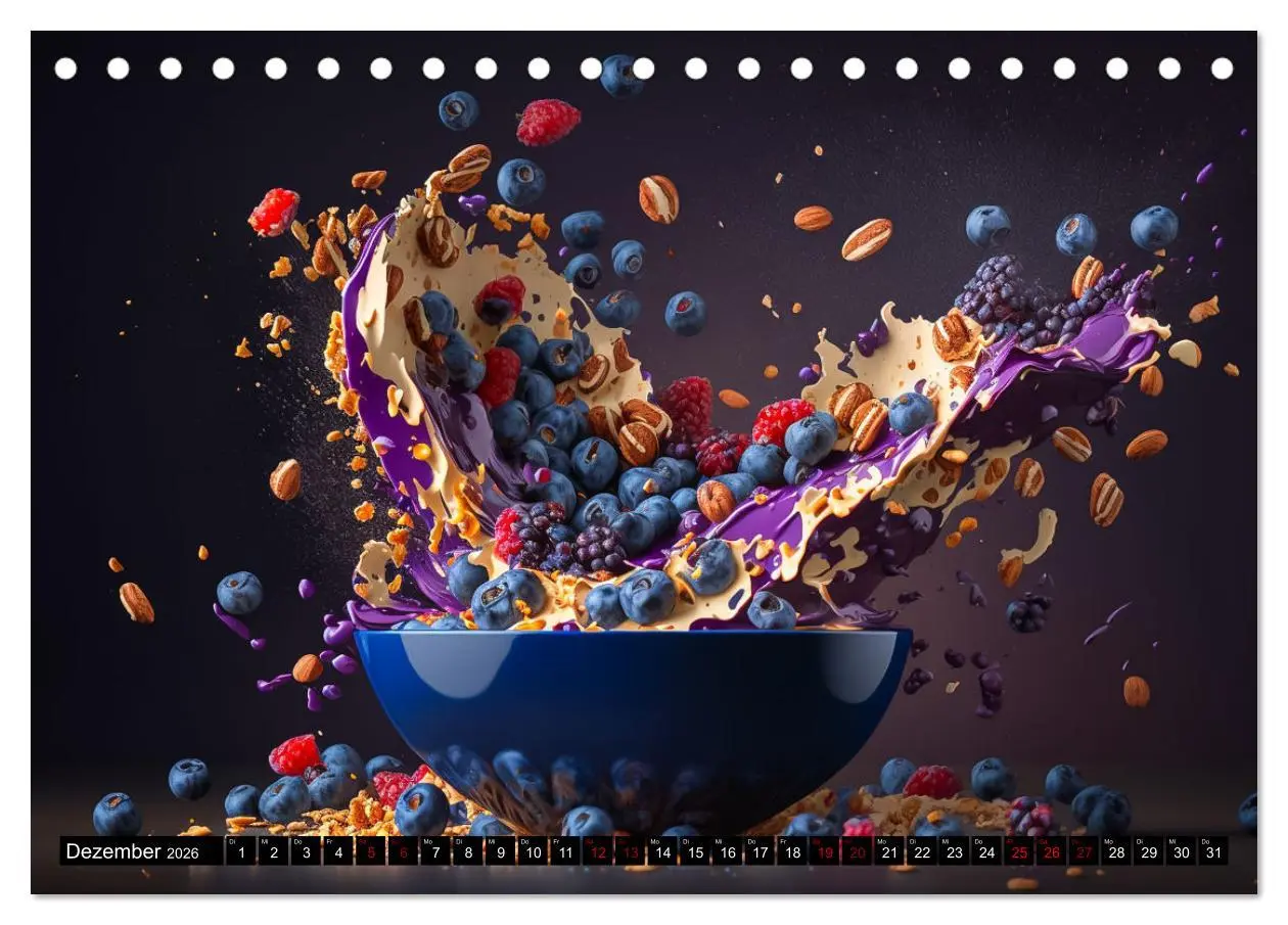 Bild: 9783457527276 | Müsli Frühstück (Tischkalender 2026 DIN A5 quer), CALVENDO...
