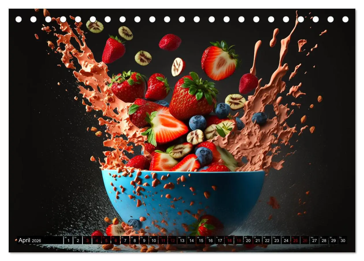 Bild: 9783457527276 | Müsli Frühstück (Tischkalender 2026 DIN A5 quer), CALVENDO...