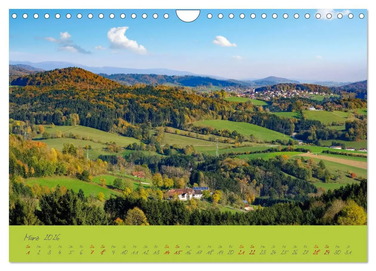 Bild: 9783457767276 | Der Bayerische Wald (Wandkalender 2026 DIN A4 quer), CALVENDO...