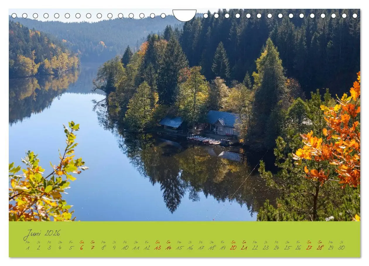 Bild: 9783457767276 | Der Bayerische Wald (Wandkalender 2026 DIN A4 quer), CALVENDO...