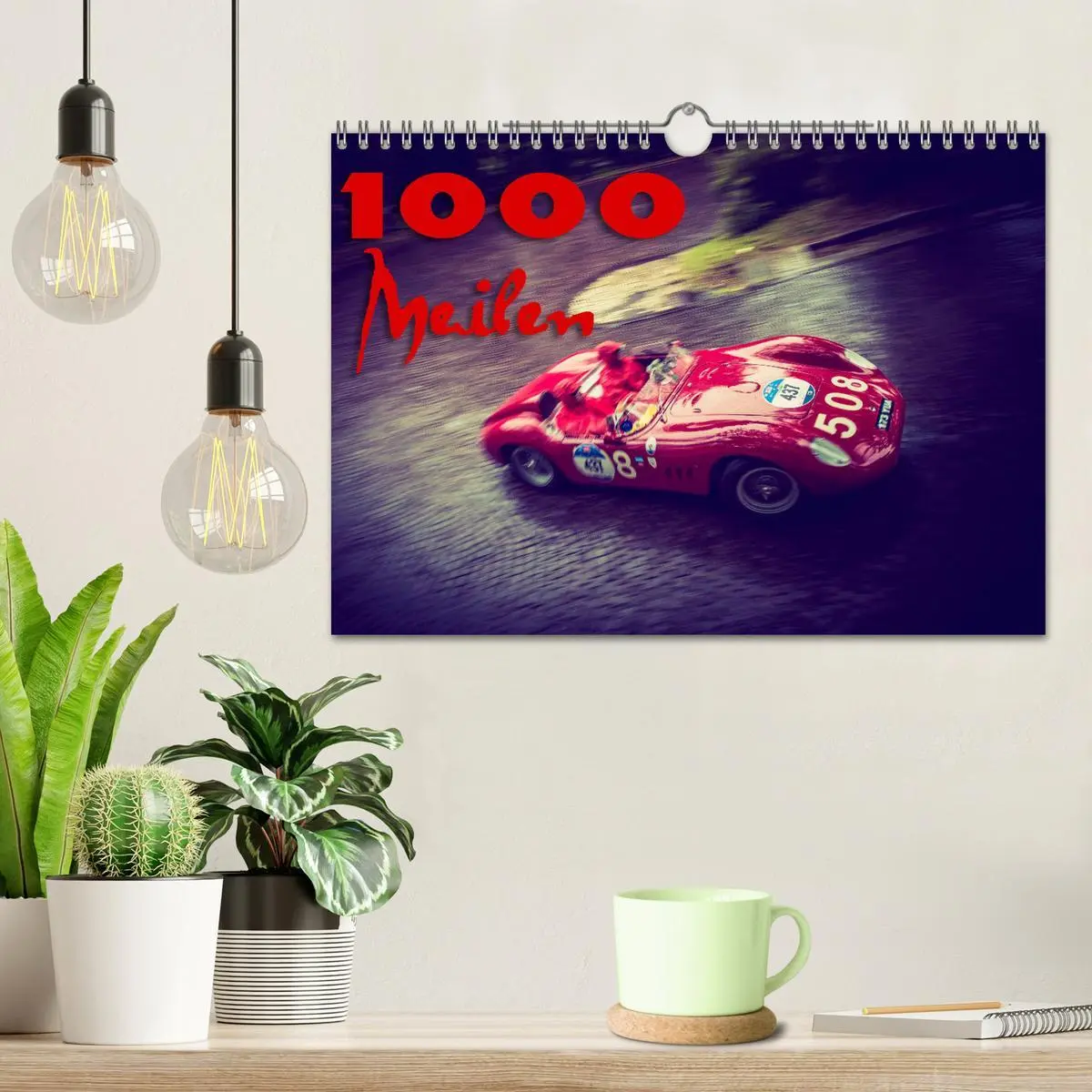 Bild: 9783457907276 | 1000 Meilen (Wandkalender 2026 DIN A4 quer), CALVENDO Monatskalender
