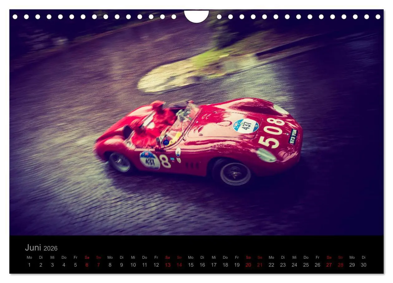 Bild: 9783457907276 | 1000 Meilen (Wandkalender 2026 DIN A4 quer), CALVENDO Monatskalender