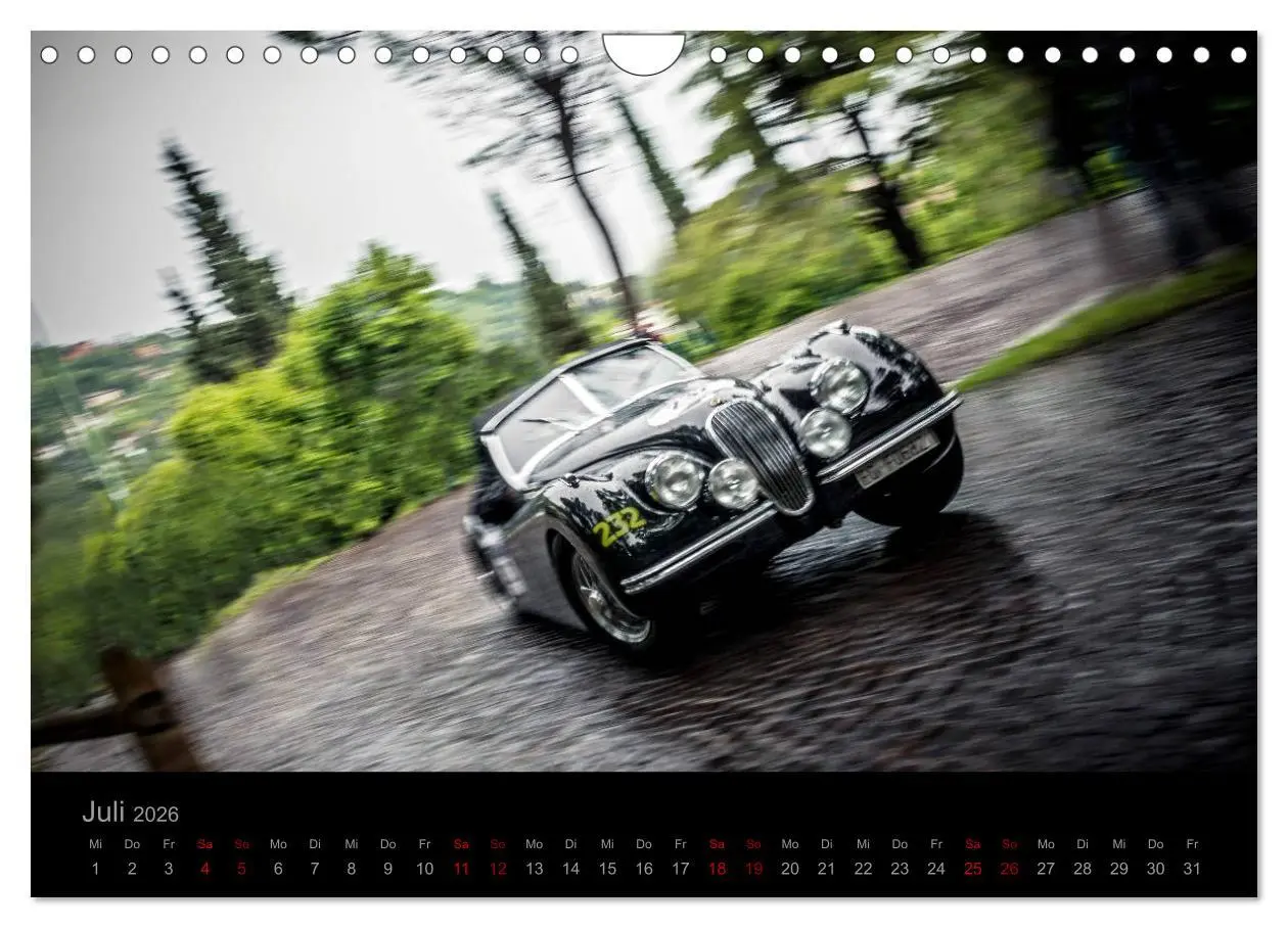 Bild: 9783457907276 | 1000 Meilen (Wandkalender 2026 DIN A4 quer), CALVENDO Monatskalender