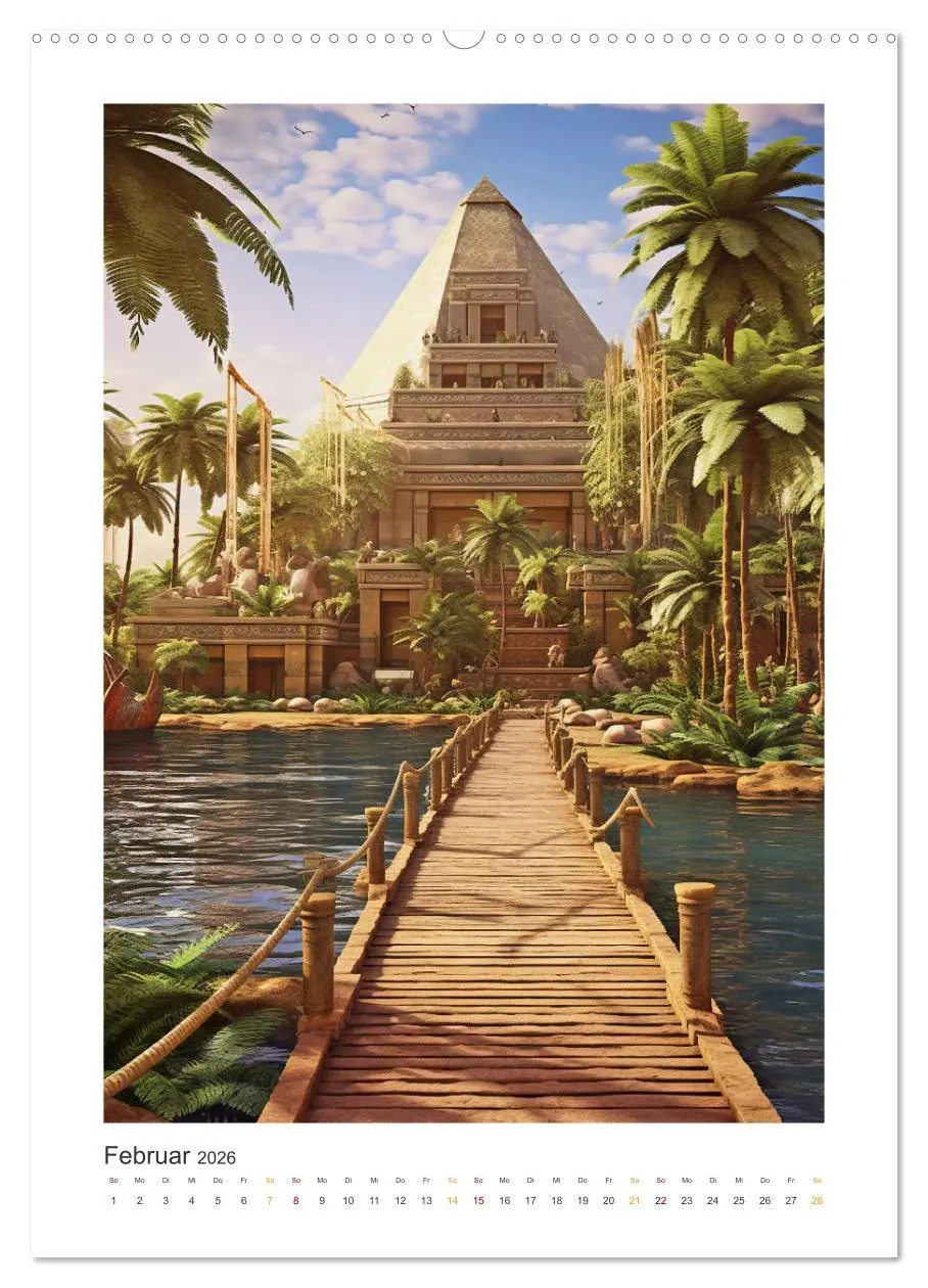 Bild: 9783516307276 | Im alten Ägypten (hochwertiger Premium Wandkalender 2026 DIN A2...