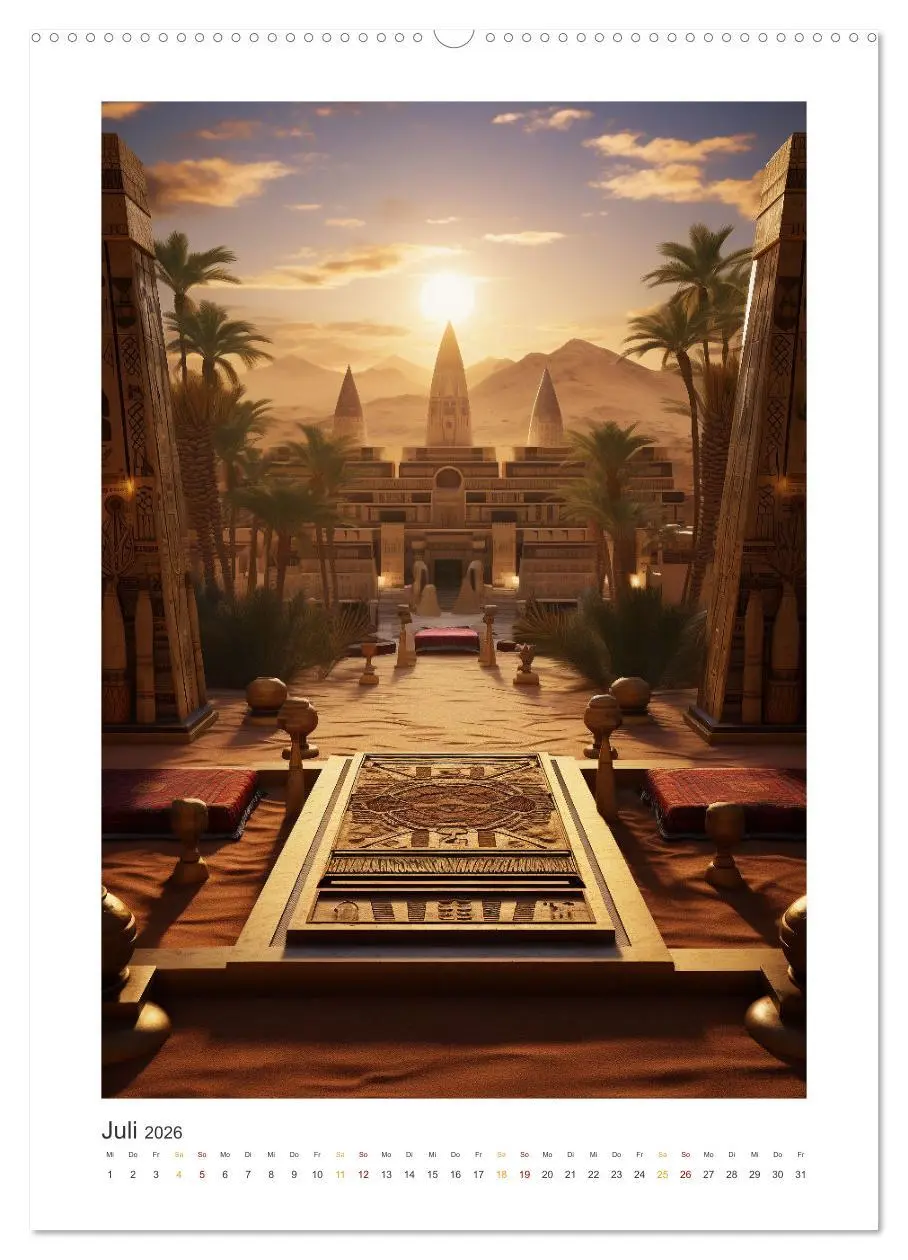 Bild: 9783516307276 | Im alten Ägypten (hochwertiger Premium Wandkalender 2026 DIN A2...