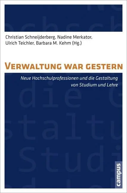 Cover: 9783593397276 | Verwaltung war gestern? | Christian Schneijderberg | Taschenbuch